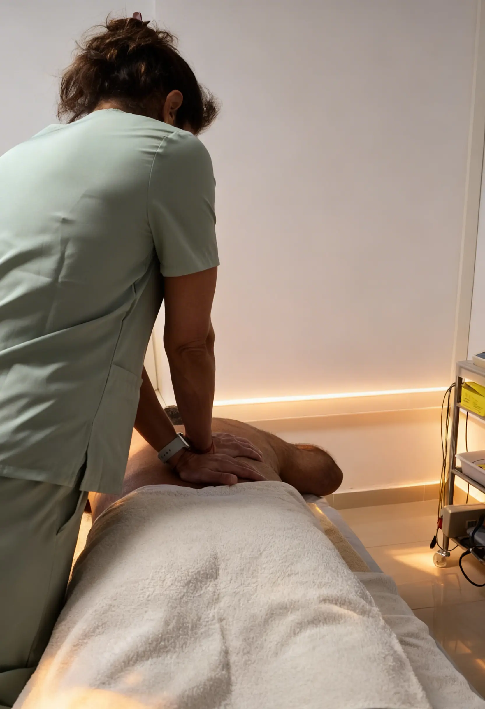 Masaje terapéutico en Korpo Salud, fisioterapia en La Laguna